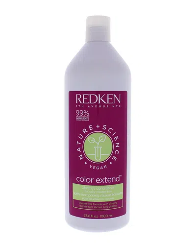 Redken Unisex 33.8oz Nature Plus Science Color Extend Conditioner In White