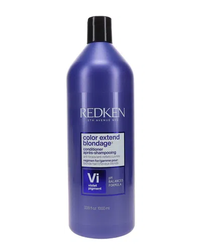 Redken Unisex 33oz Color Extend Blondage Conditioner In Transparent