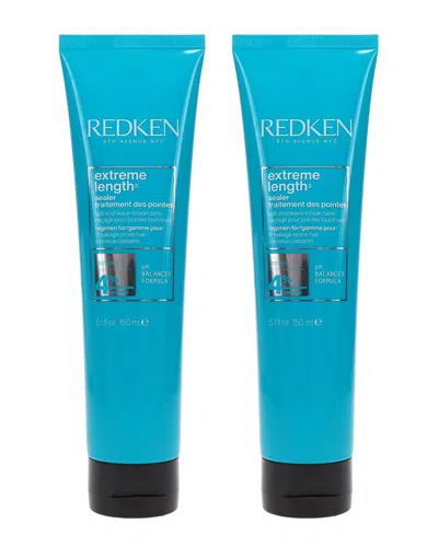Redken Unisex 5oz Extreme Length Leave-in Treatment In Blue