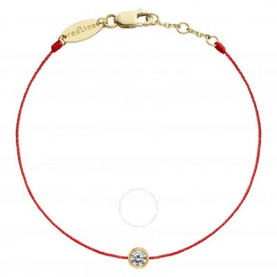 Redline 18kt Rose Gold And Diamond String Bracelet