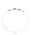 Redline White Gold And Diamond Illusion Bracelet In White