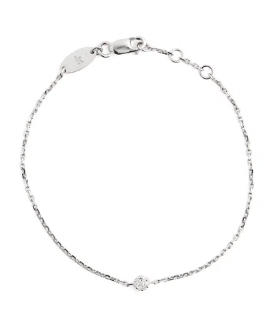 Redline White Gold And Diamond Illusion Bracelet