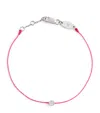 Redline White Gold And Diamond Illusion Bracelet In White