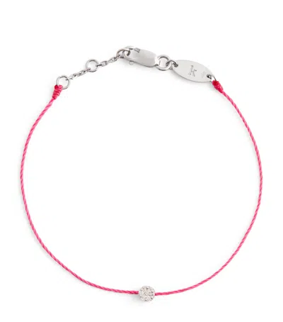 Redline White Gold And Diamond Illusion Bracelet