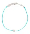 Redline White Gold And Diamond Illusion Bracelet In Turquoise