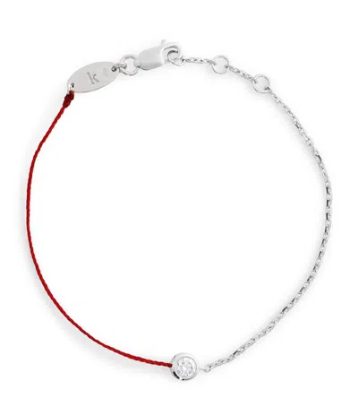 REDLINE WHITE GOLD AND DIAMOND SO PURE BRACELET