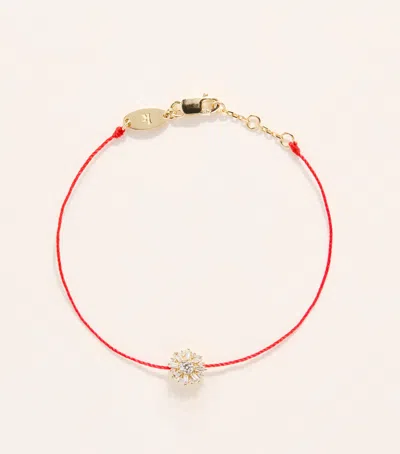 Redline Yellow Gold And Diamond Sol Soleil Bracelet