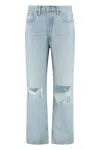 Re/done Five Pockets Straight-leg Jeans