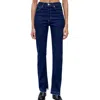 Re/done 70's High Rise Skinny Boot Jean In Ridge Like In Blue