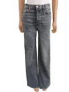 Re/done 70's Ultra High Rise Wide Leg Jean In Silver Fade In Multi