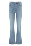 Re/done Flared Boot-cut Jeans Five Pockets In Blue