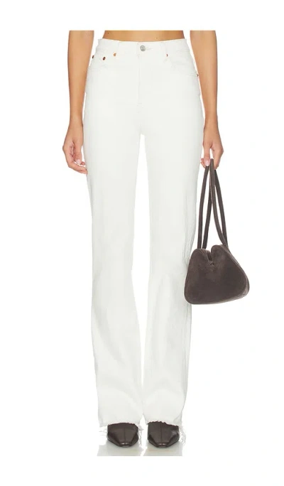 Re/done 70s Bootcut Jean In White