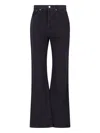 Re/done Black High-rise Jeans In Black