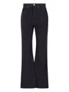 Re/done 70s Bootcut Jeans In Black