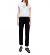 Re/done 70s Stove Pipe High Rise Jeans In Blue In Multi