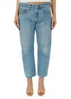 Re/done 90s Boyfriend Jean In Indigo In Blue