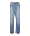 Re/done 90s High-rise Straight-leg Jean S In Blue