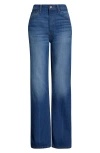 Re/done '90s High Waist Loose Bootcut Jeans In Blue