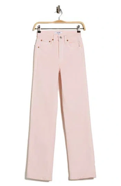 Re/done 90s High Waist Loose Fit Jeans In Pink