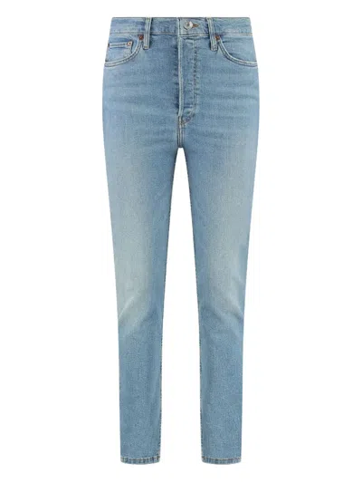 Re/done 90s Logo-appliqué Jeans