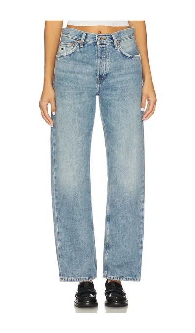 Re/done 90s Wide Leg Jeans In Blue