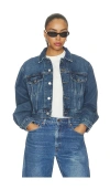Re/done A Frame Jacket In Denim-medium