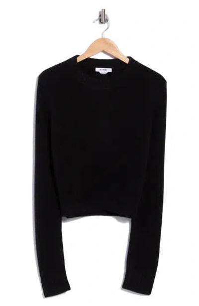 Re/done Baby Cashmere Crewneck Sweater In Multi