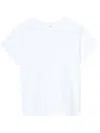 Re/done Basic Short-sleeved T-shirt In White