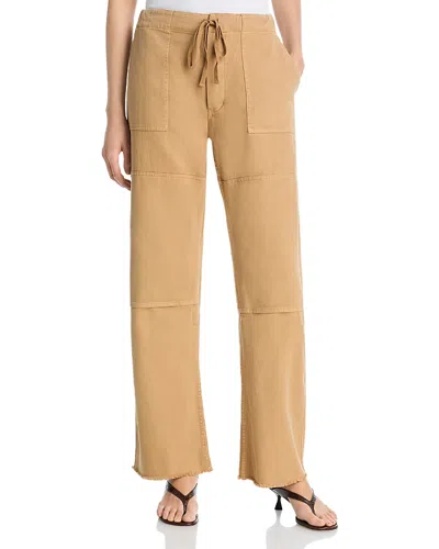 Re/done Beach Pants Washed Khaki In Brown