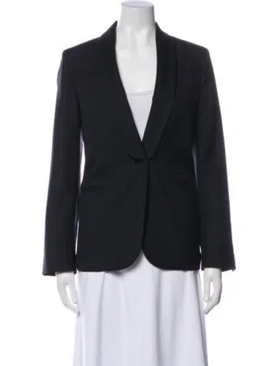 Pre-owned Re/done Blazer In Black