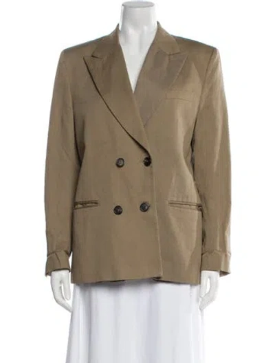 Pre-owned Re/done Blazer In Brown