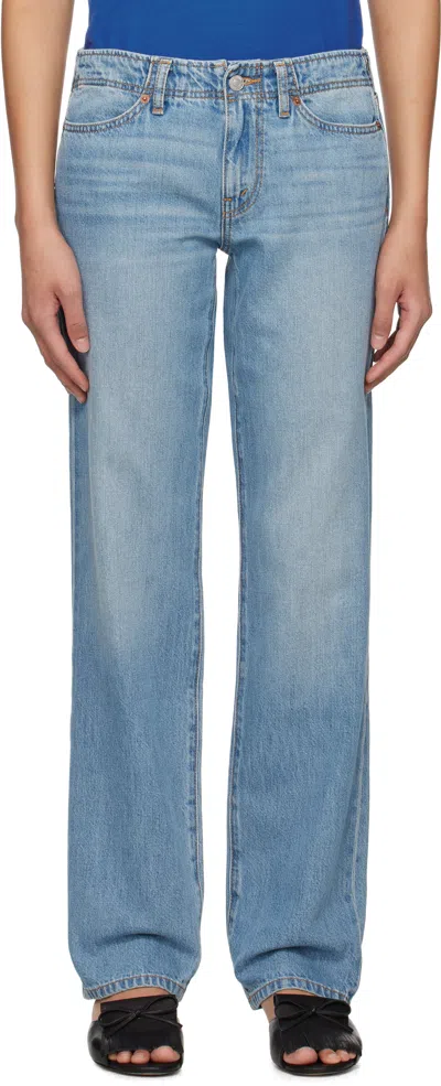 Re/done Blue 'the Sanasa' Jeans In Black