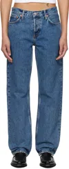 Re/done Blue 'the Standard' Jeans