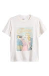 Re/done Bubbles Graphic T-shirt In White