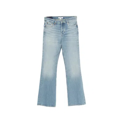 RE/DONE BUTTON-FASTENING JEANS
