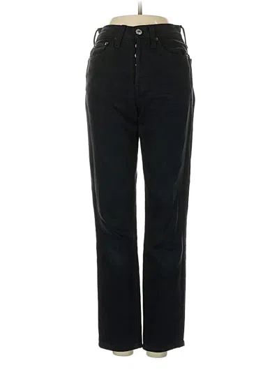 Pre-owned Re/done Casual Pants In Black