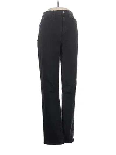 Pre-owned Re/done Casual Pants In Black