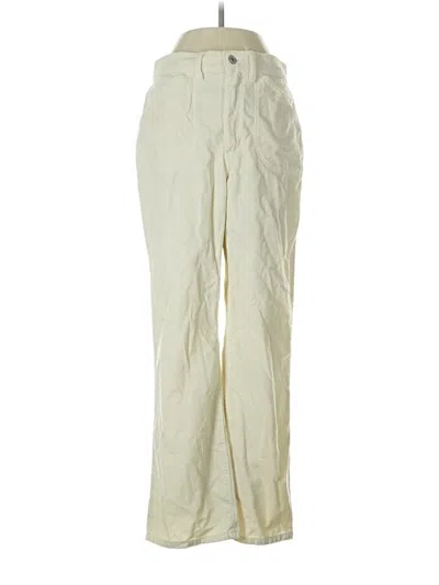 Pre-owned Re/done Casual Pants In White