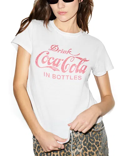 Re/done Classic Coke In Bottles Graphic Tee In Multi