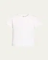 Re/done Classic Crewneck Tee In White