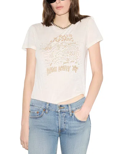 Re/done Classic Death Valley Tee In White