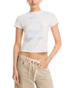 Re/done Classic Nice Vibes Graphic Tee In White