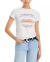 Re/done Snoopy Graphic Tee In White