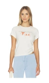 Re/done Classic Bare Minimum Graphic Tee In White