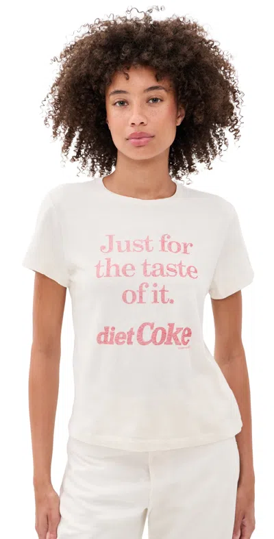 Re/done Classic Diet Coke Graphic T-shirt In Red