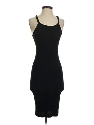 Pre-owned Re/done Cocktail Dress In Black