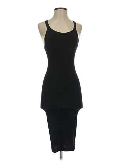 Pre-owned Re/done Cocktail Dress In Black