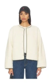 Re/done Cocoon Liner Jacket In Multi