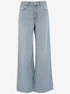 Re/done Cotton And Lyocell Jeans In Blue
