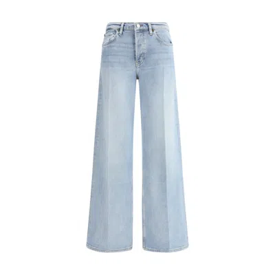 Re/done Cotton Jeans Women's In Blue